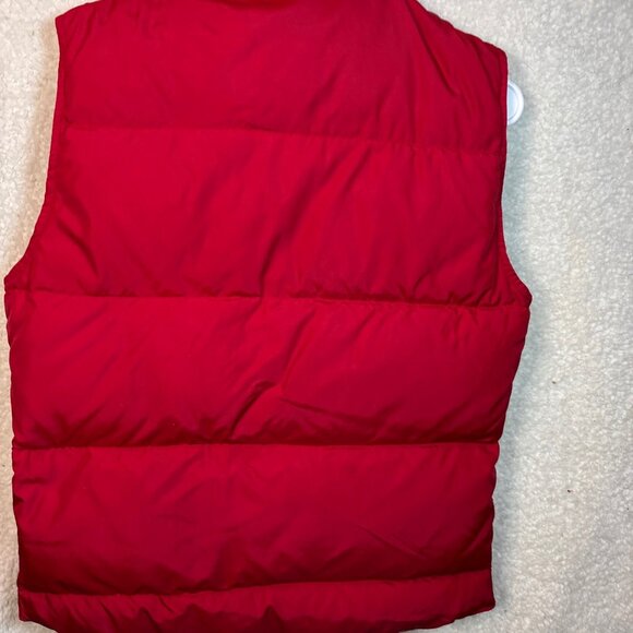 Woolrich Mens Red Puffer Vest Size M - Picture 9 of 16